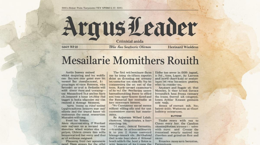 argus leader obits